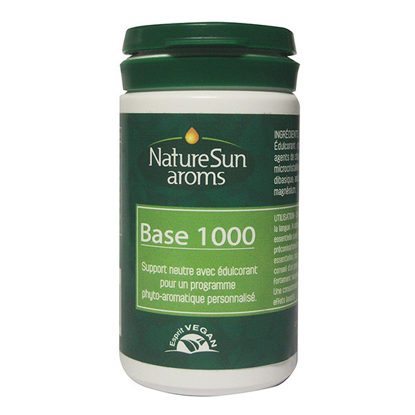 BASE 1000 Supports neutres à usage phyto-aromatique