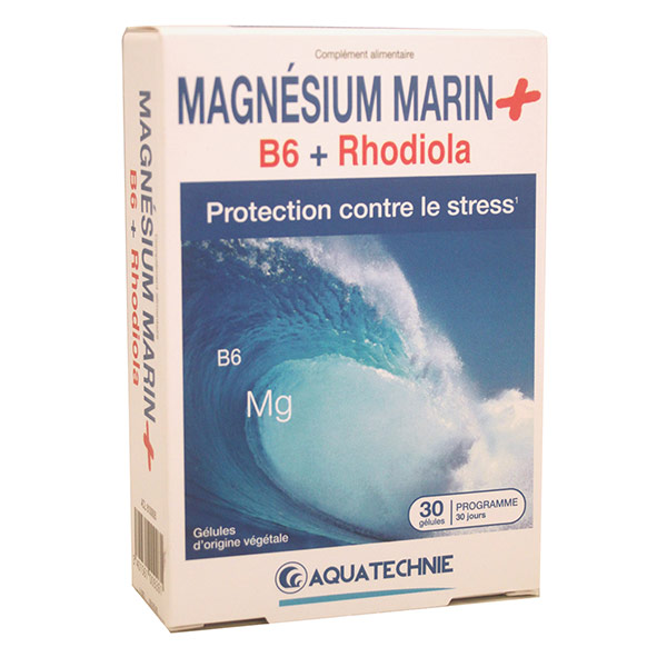 Magnésium Marin Stress Rhodiola gélules